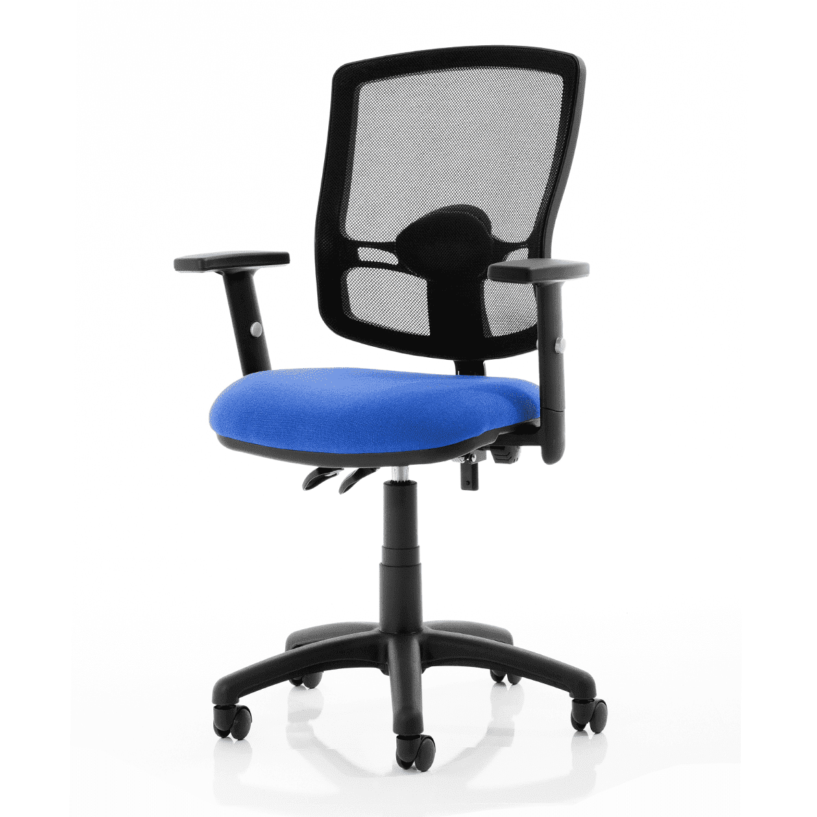 Eclipse Plus II Deluxe Mesh Back Task Operator Chair - Adjustable Office Chair with Lumbar Support, 125kg Capacity, 8hr Usage