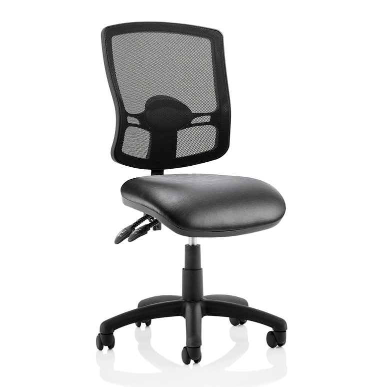 Eclipse Plus II Deluxe Mesh Back Task Operator Chair - Adjustable Office Chair with Lumbar Support, 125kg Capacity, 8hr Usage