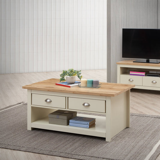 Lisbon Drawer Coffee Table allhomely