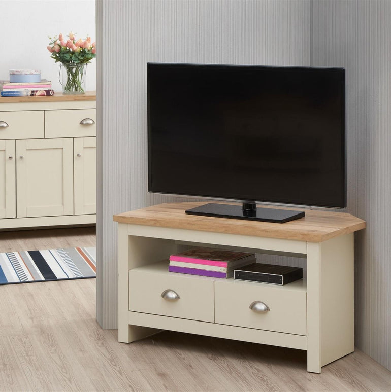 Lisbon Piece Set Corner TV Unit Drawers, Doors Drawer Sideboard, Coffee Table allhomely
