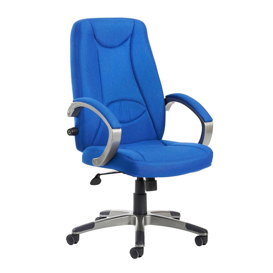 Lucca high back fabric managers chair - Office Products Online