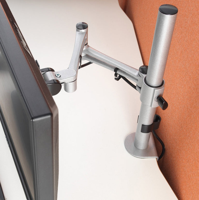 Luna double flat screen monitor arm - Office Products Online