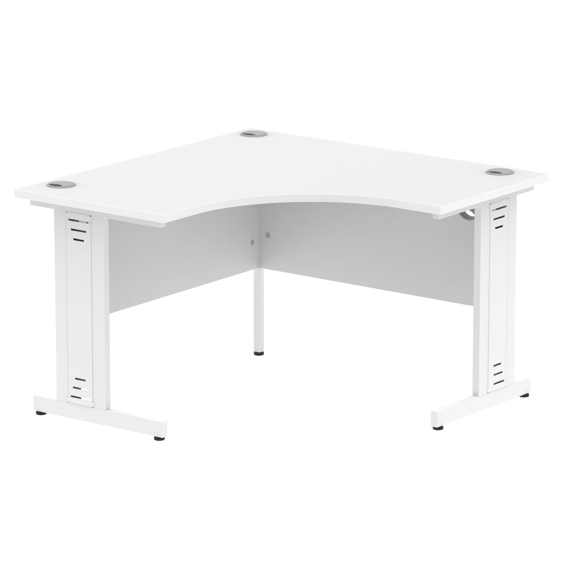 Dynasty 1200mm Corner Desk - Cable Managed Leg | Weather & Heat Resistant Melamine Finish