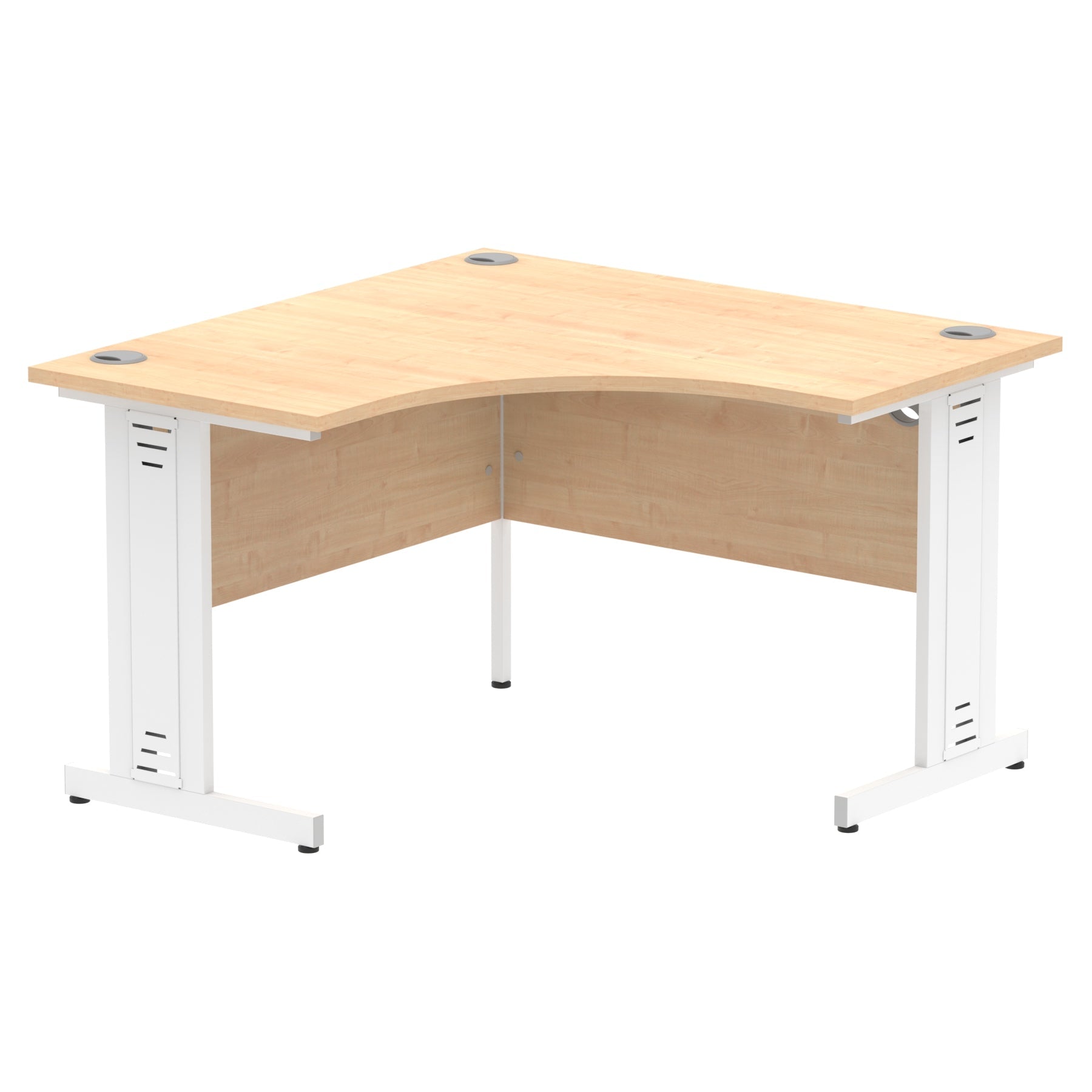 Dynasty 1200mm Corner Desk - Cable Managed Leg | Weather & Heat Resistant Melamine Finish