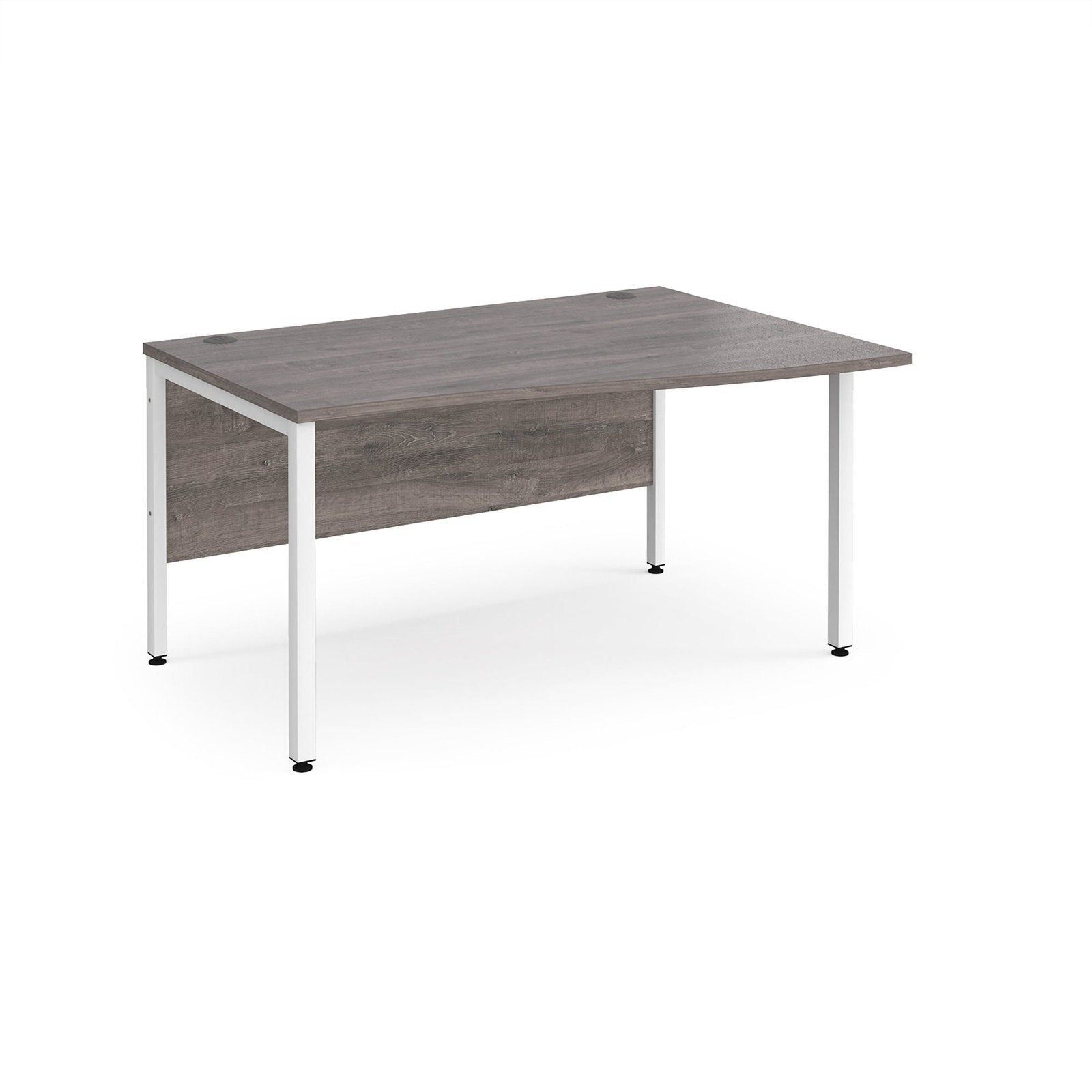 Maestro 25 bench leg right hand wave desk - Office Products Online
