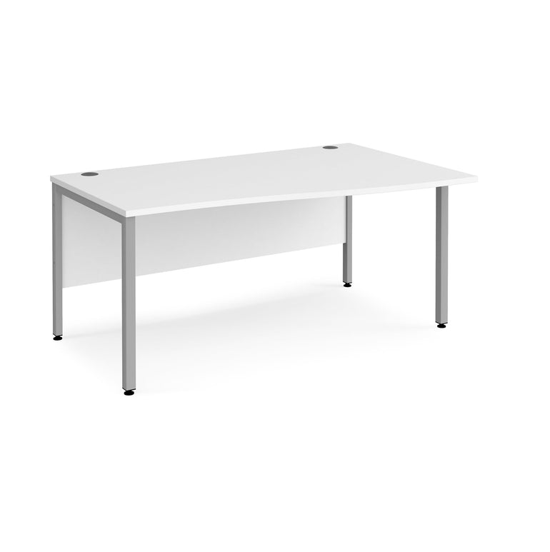 Maestro 25 bench leg right hand wave desk - Office Products Online
