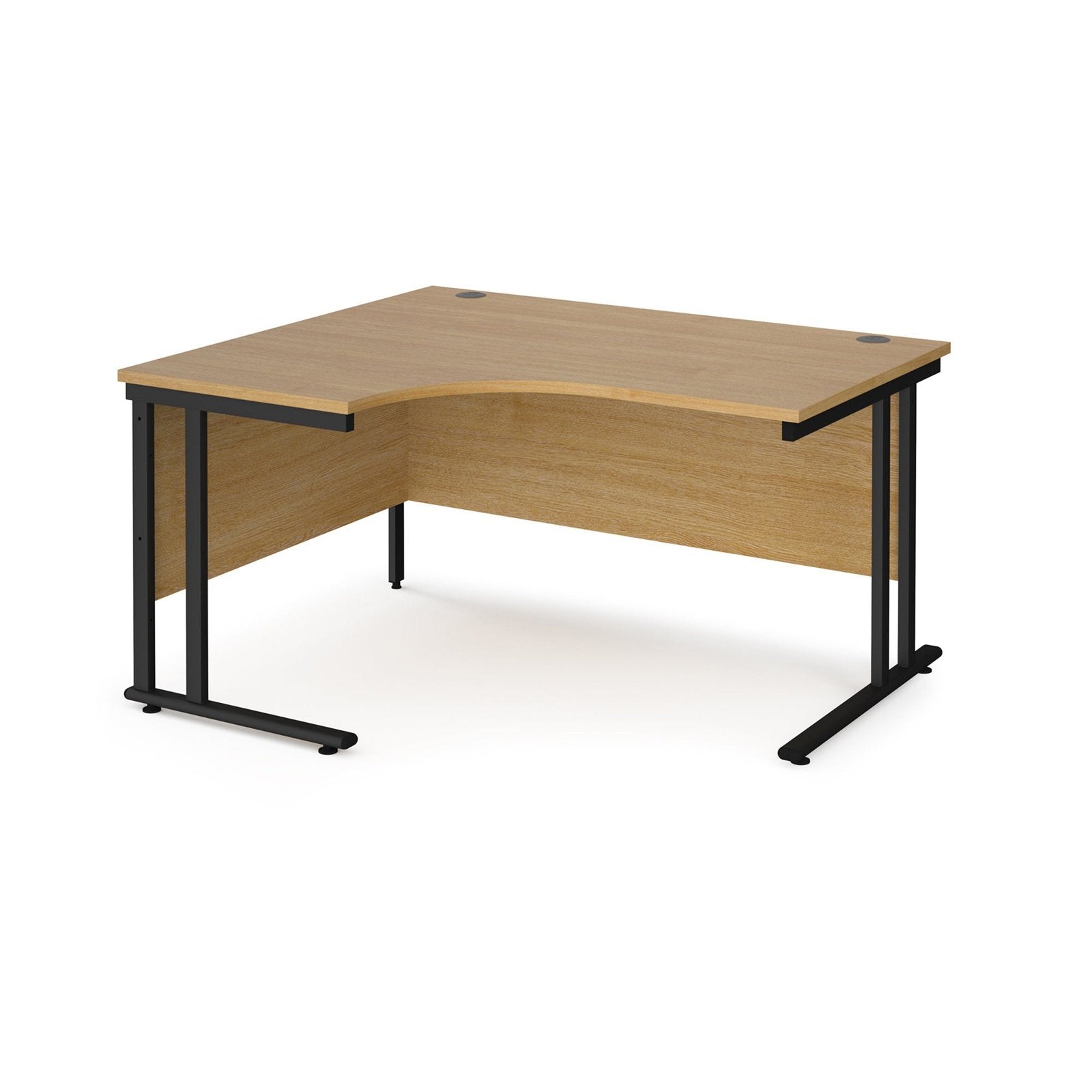 Maestro 25 cantilever leg left hand ergonomic desk - Office Products Online