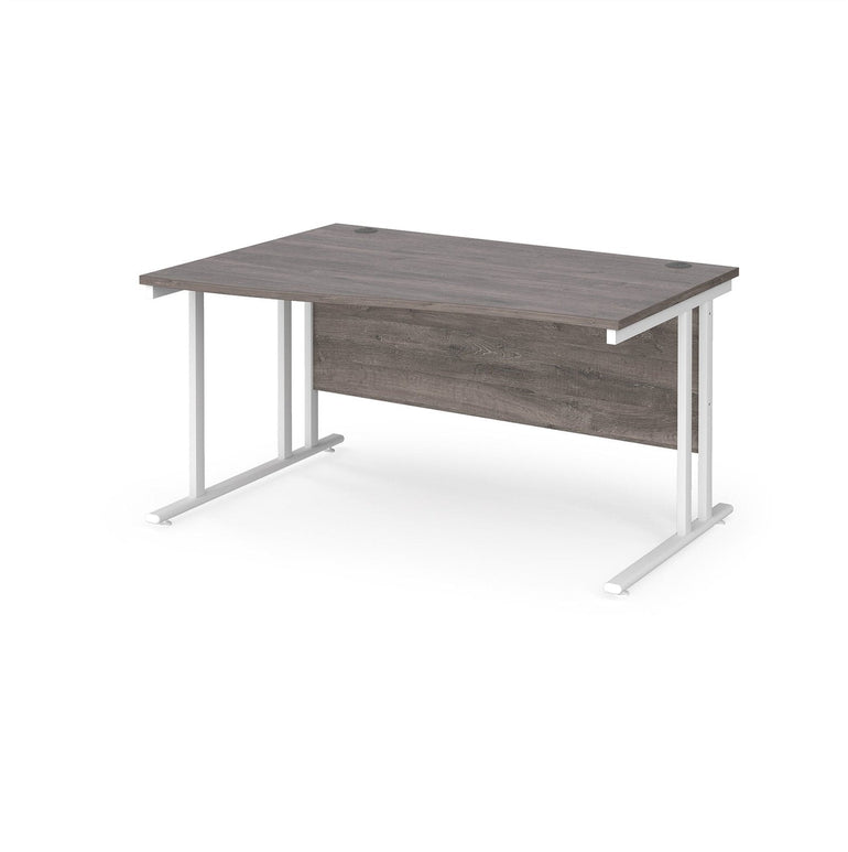 Maestro 25 cantilever leg left hand wave desk - Office Products Online