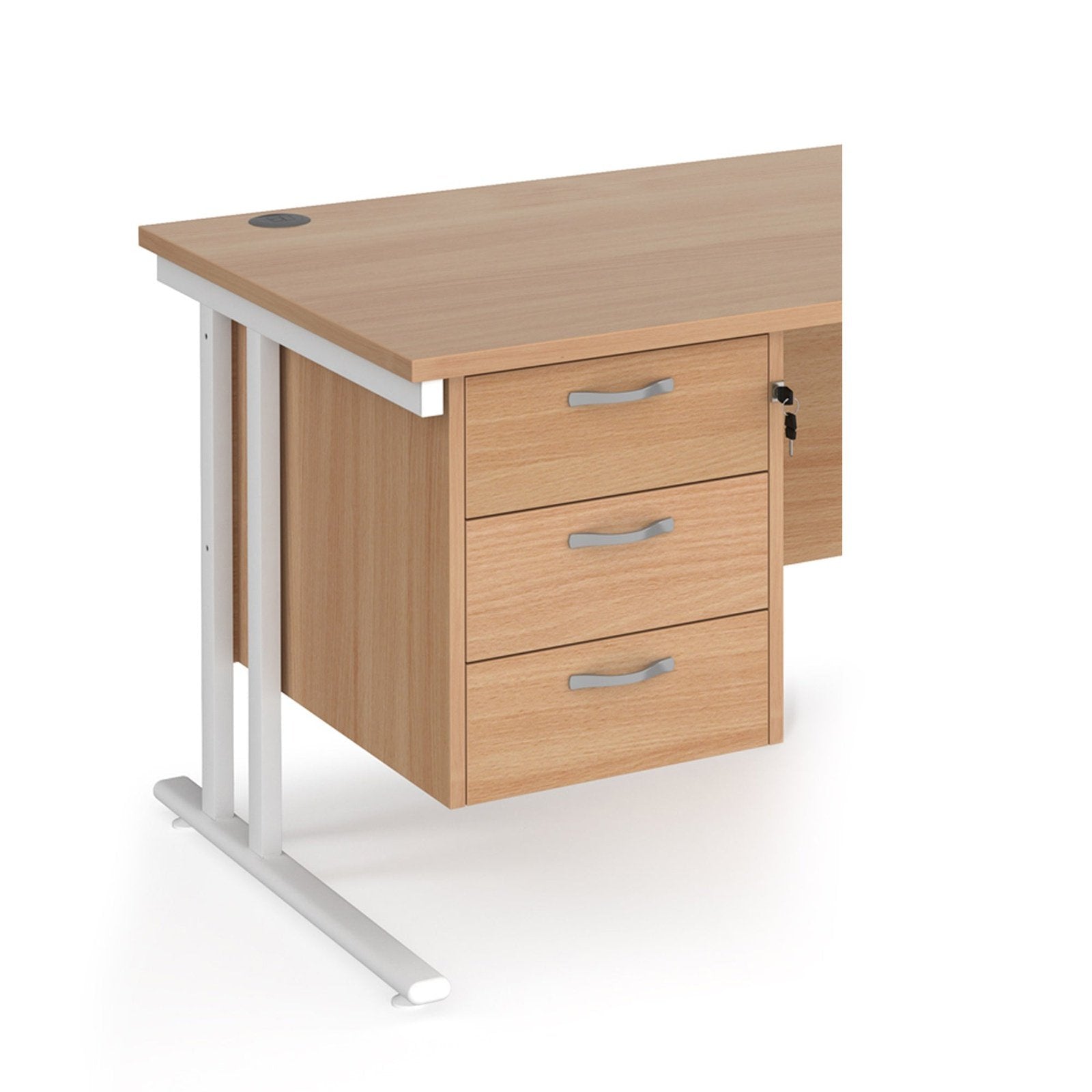 Maestro 25 fixed pedestal - Office Products Online