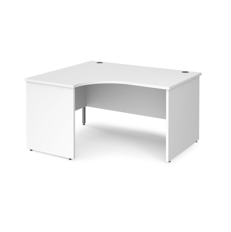 Maestro 25 panel leg left hand ergonomic desk - Office Products Online