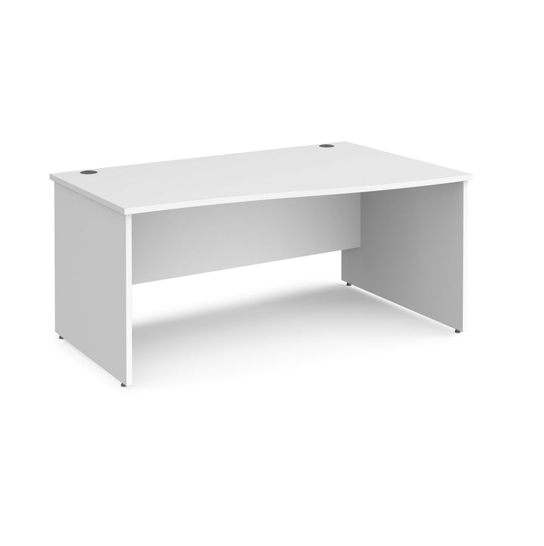 Maestro 25 panel leg right hand wave desk - Office Products Online