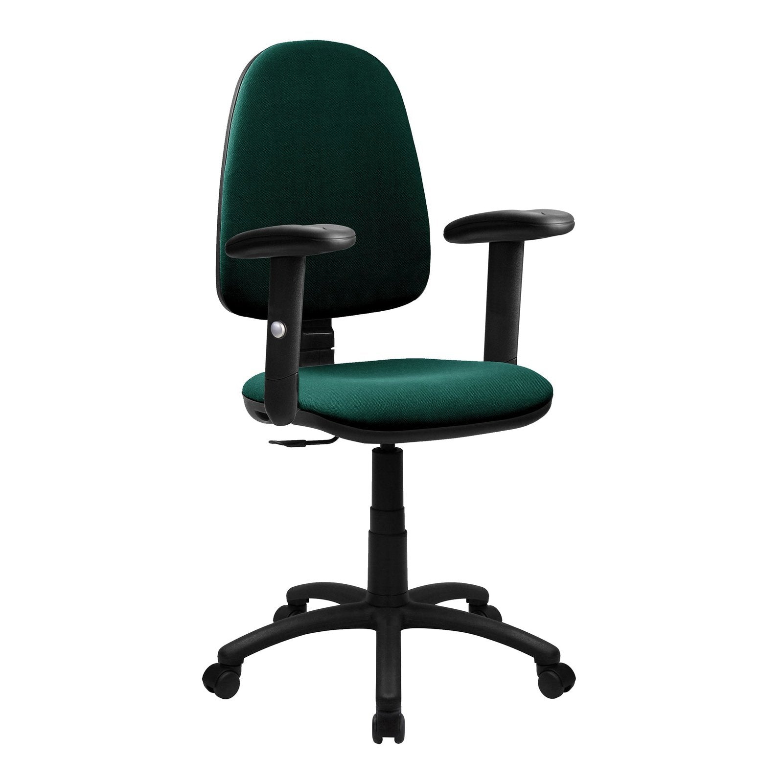 Medium Back Operator Chair - Single Lever with Height Adjustable Arms - Office Products Online