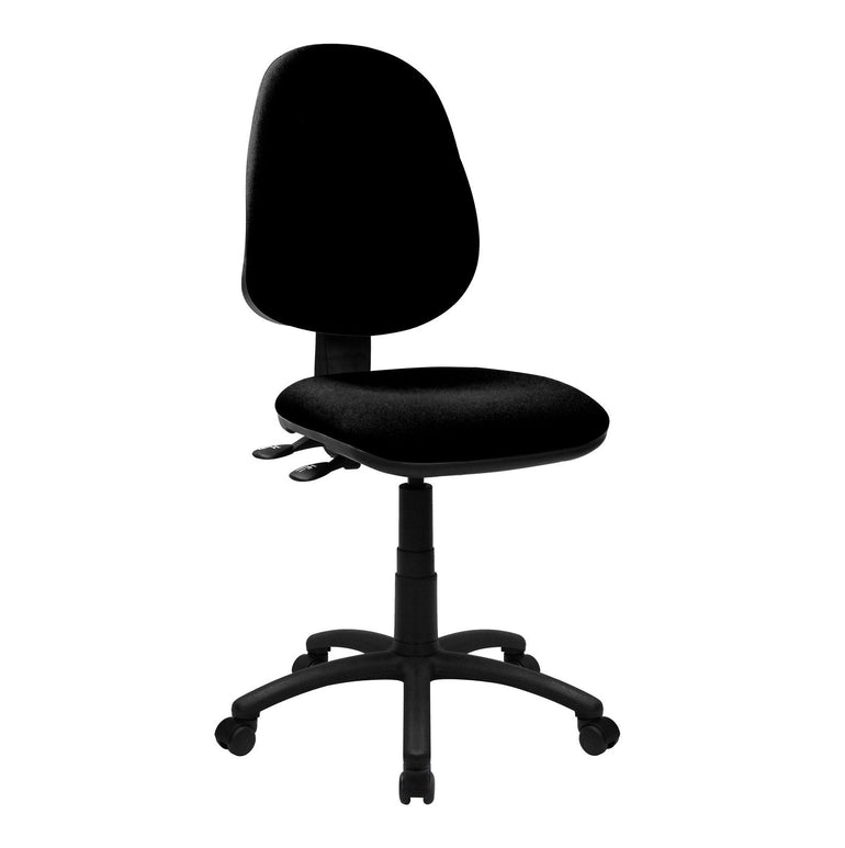 Medium Back Synchronous Operator Chair - Triple Lever - Office Products Online