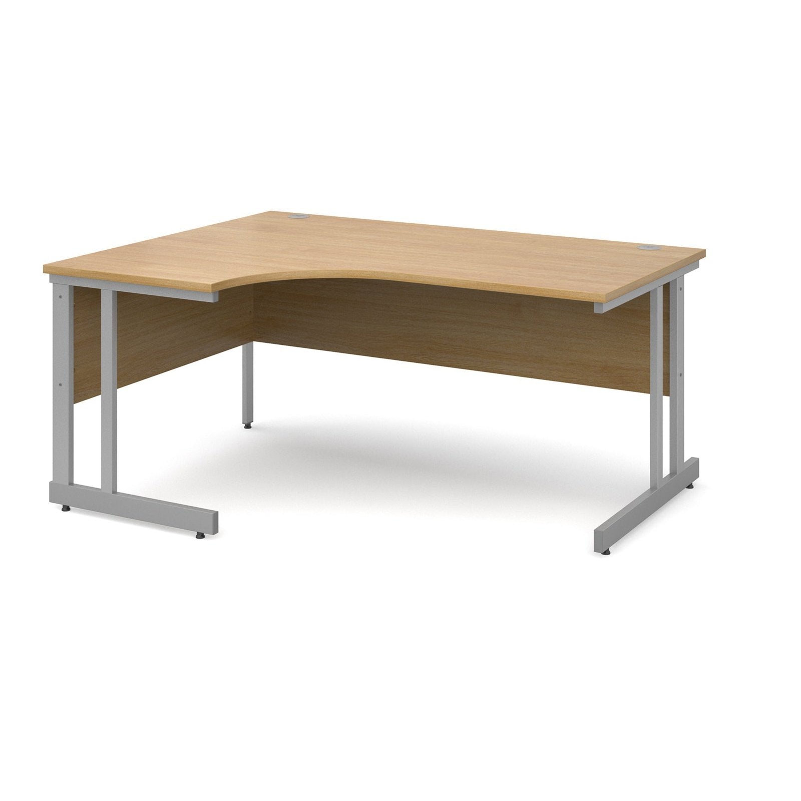 Momento cantilever leg left hand ergonomic desk - Office Products Online