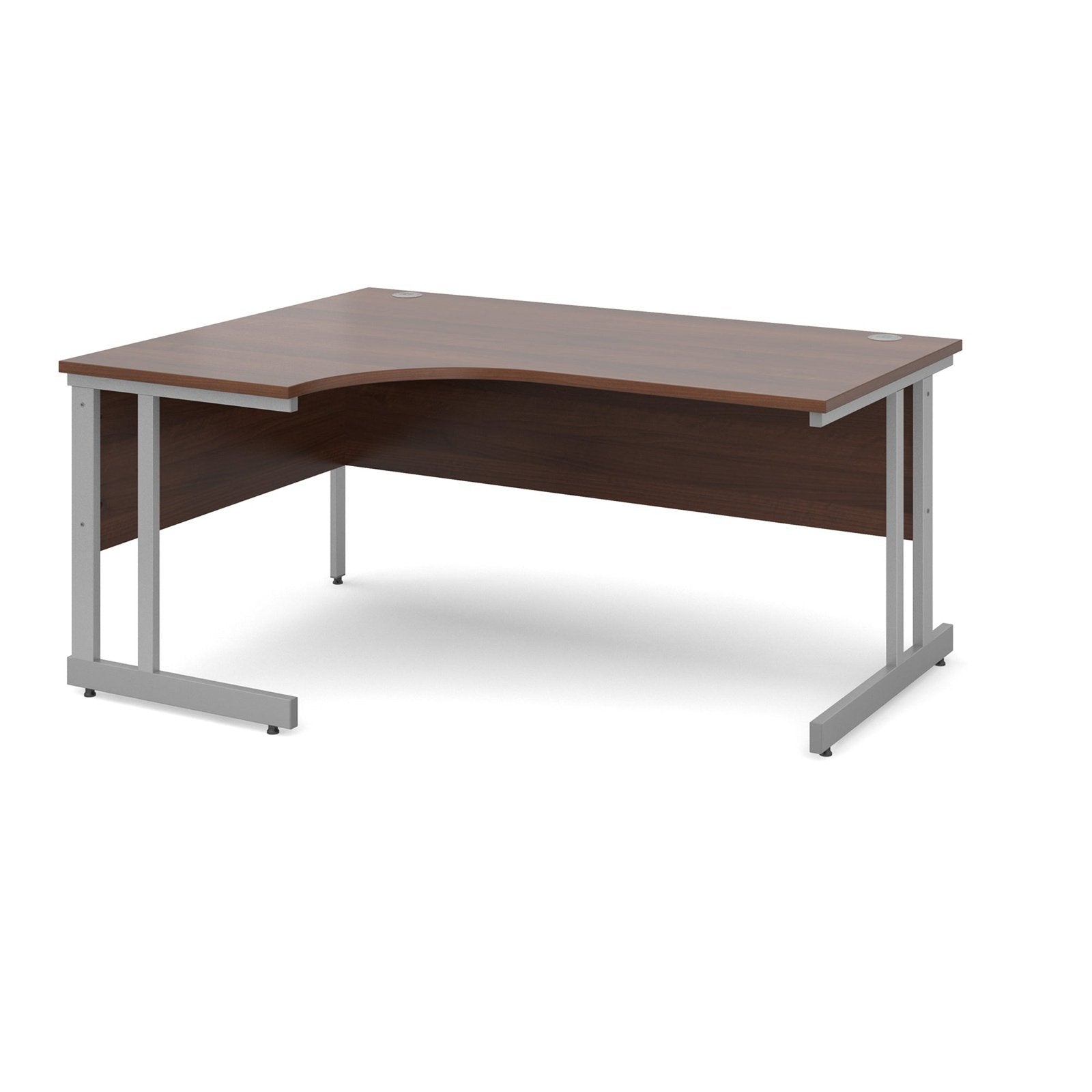 Momento cantilever leg left hand ergonomic desk - Office Products Online