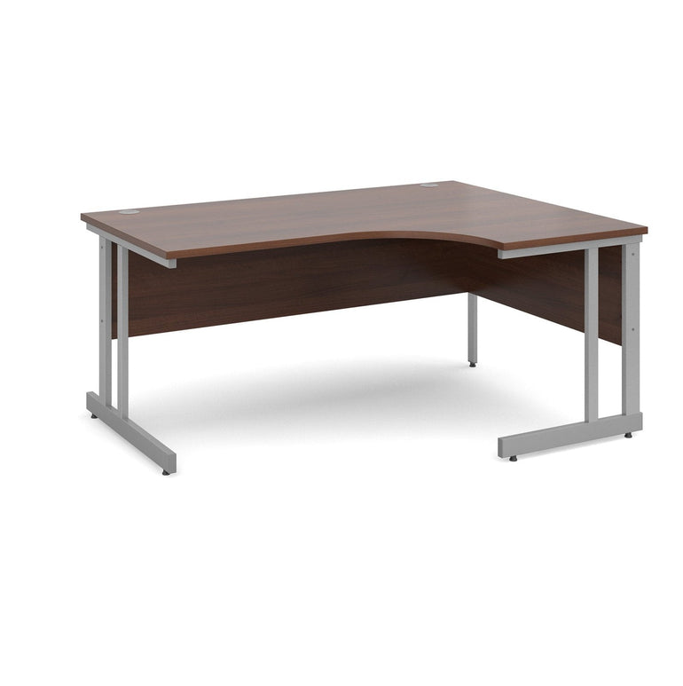 Momento cantilever leg right hand ergonomic desk - Office Products Online
