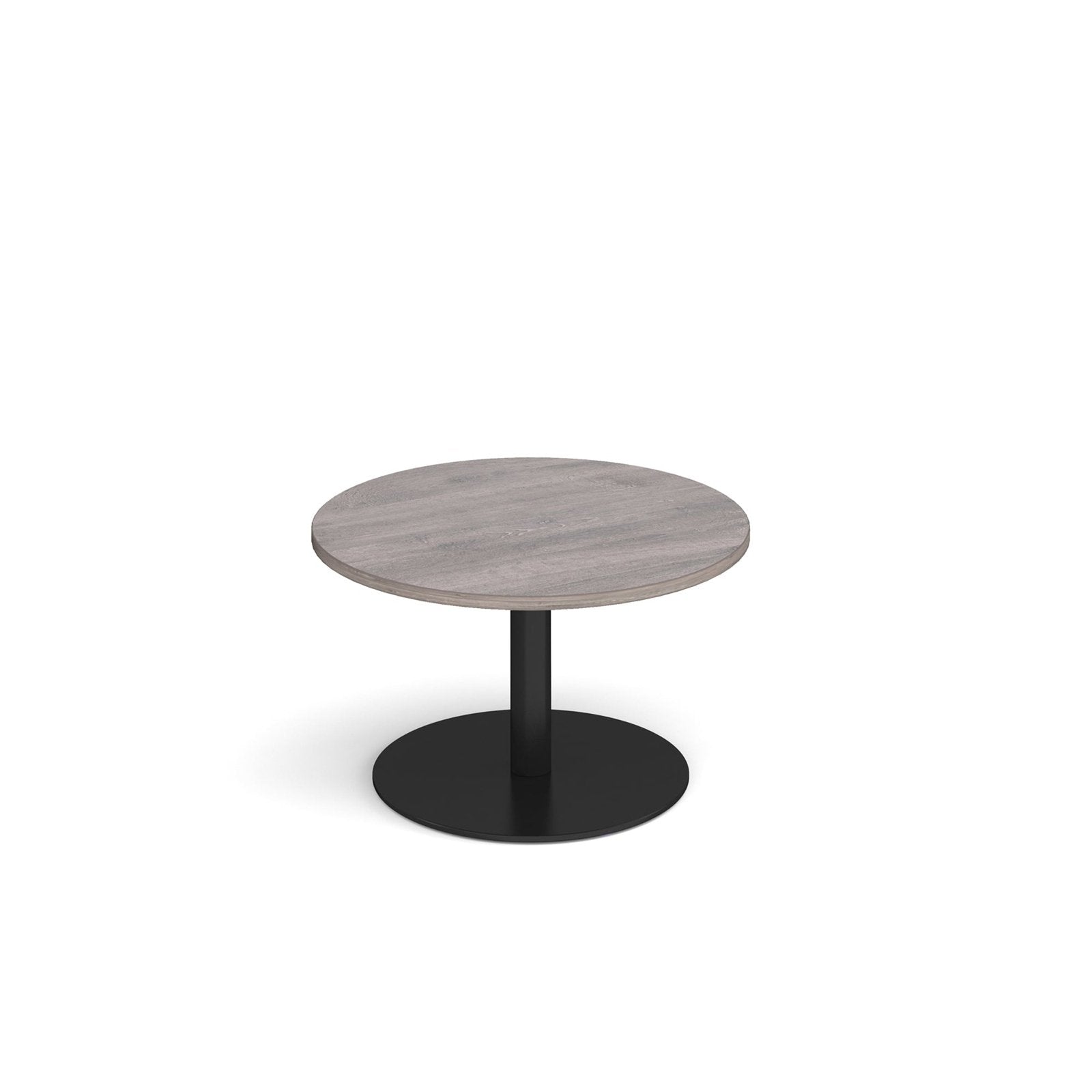 Monza circular coffee table with flat round base - Office Products Online