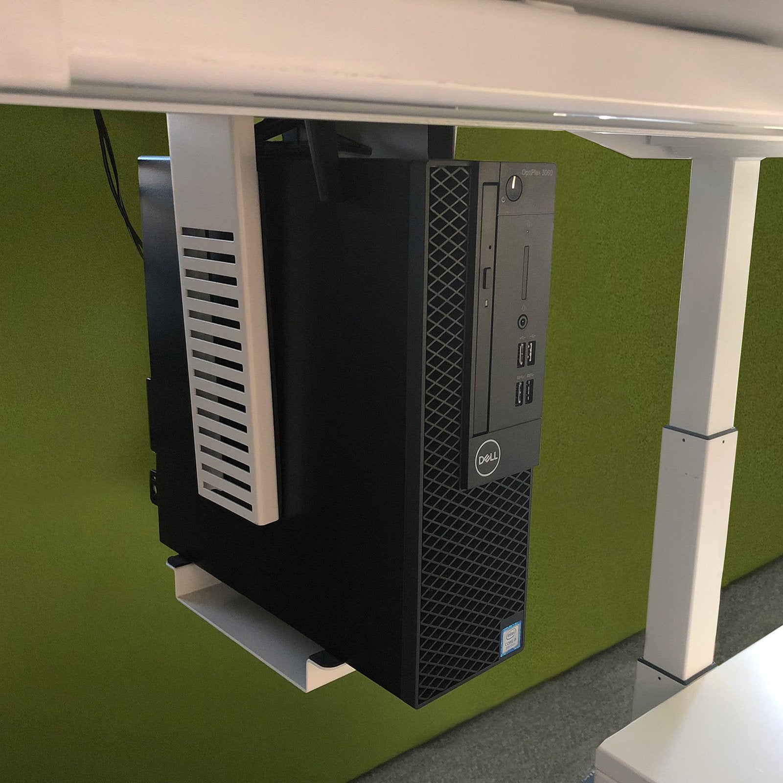 Neon under desk CPU holder - Office Products Online