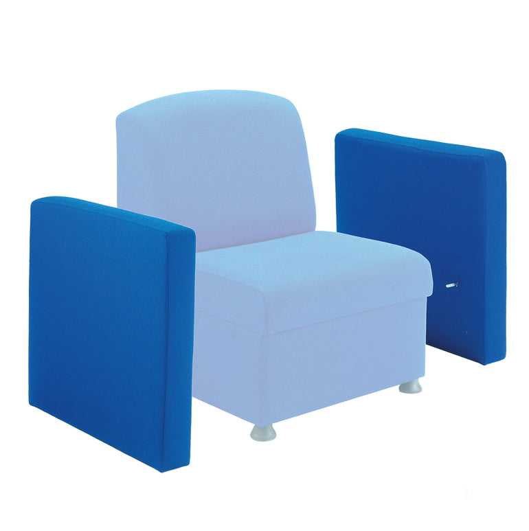 Glacier Modular Chair with Arms
