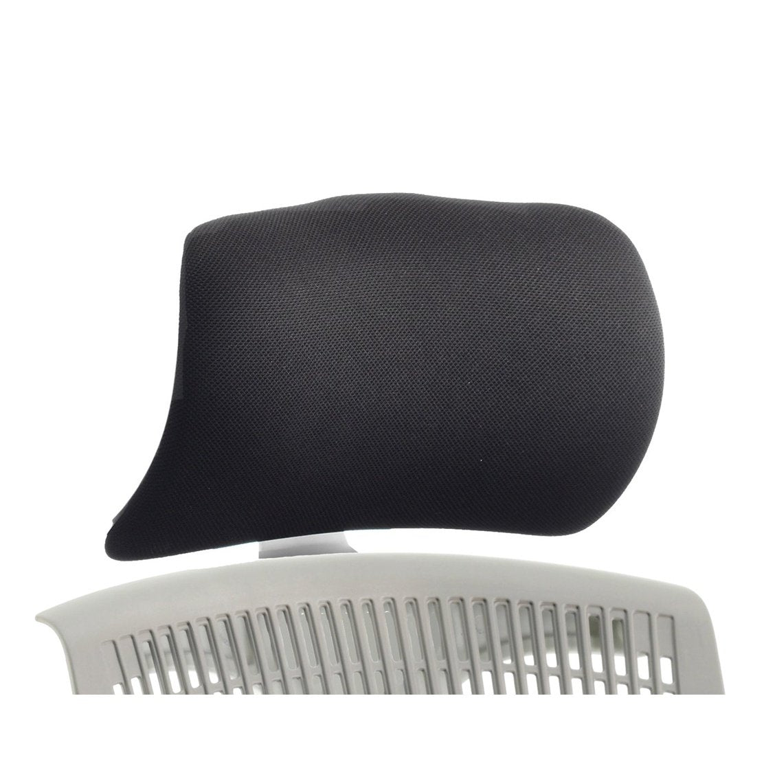 Flex Headrest Black Fabric - Adjustable, Soft Bonded Leather, Flat Packed, 8hr Usage, 2yr Mechanical & 1yr Fabric Warranty (0.7kg)