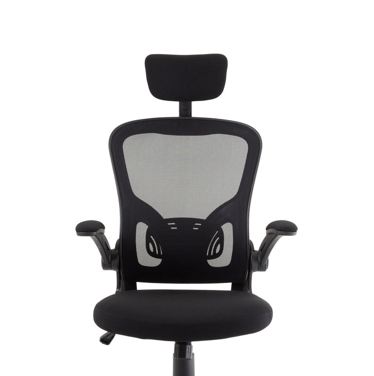 Ace Executive Mesh Chair With Folding Arms