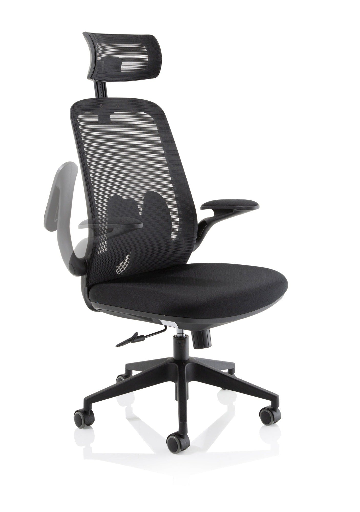 Sigma Executive Mesh Chair With Folding Arms