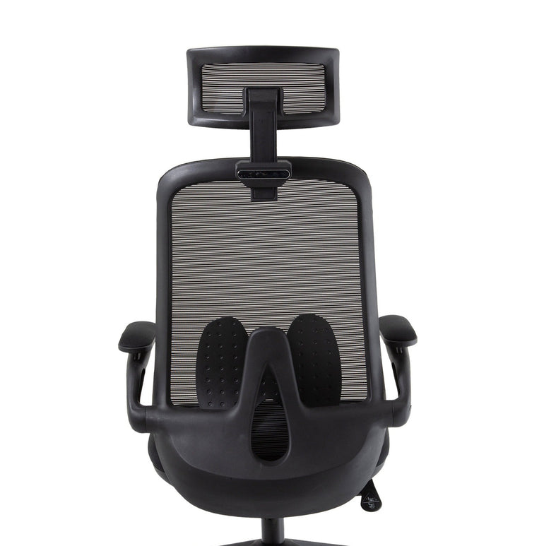 Sigma Executive Mesh Chair With Folding Arms