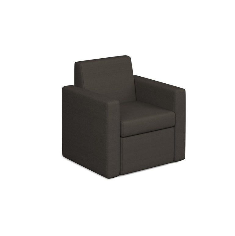 Oslo square back reception sofa - Office Products Online