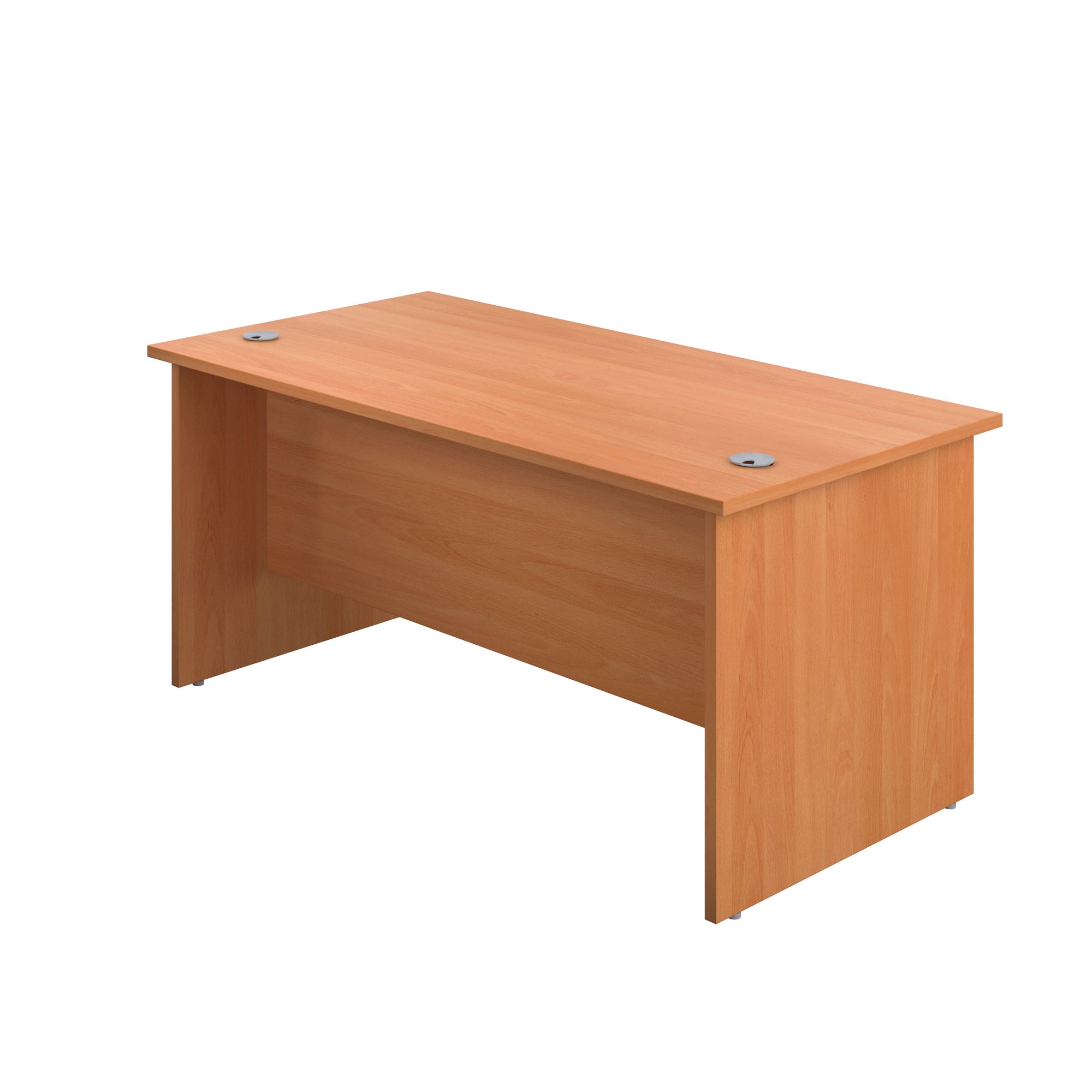 TC Panel Straight 1600mm Desk