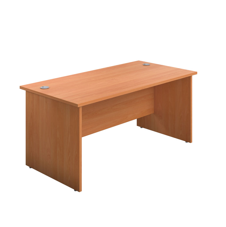 TC Panel Straight 1600mm Desk
