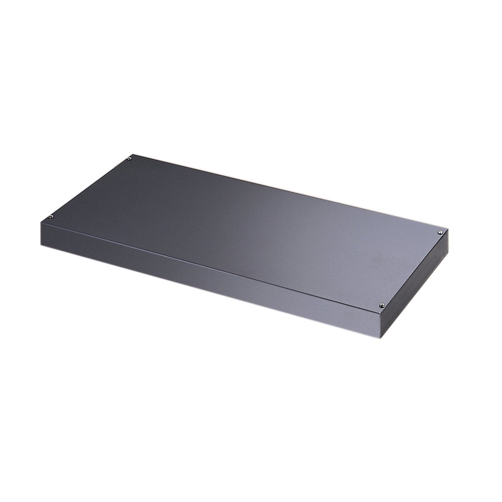 Plain steel shelf internal fitment for systems storage - graphite grey - Office Products Online