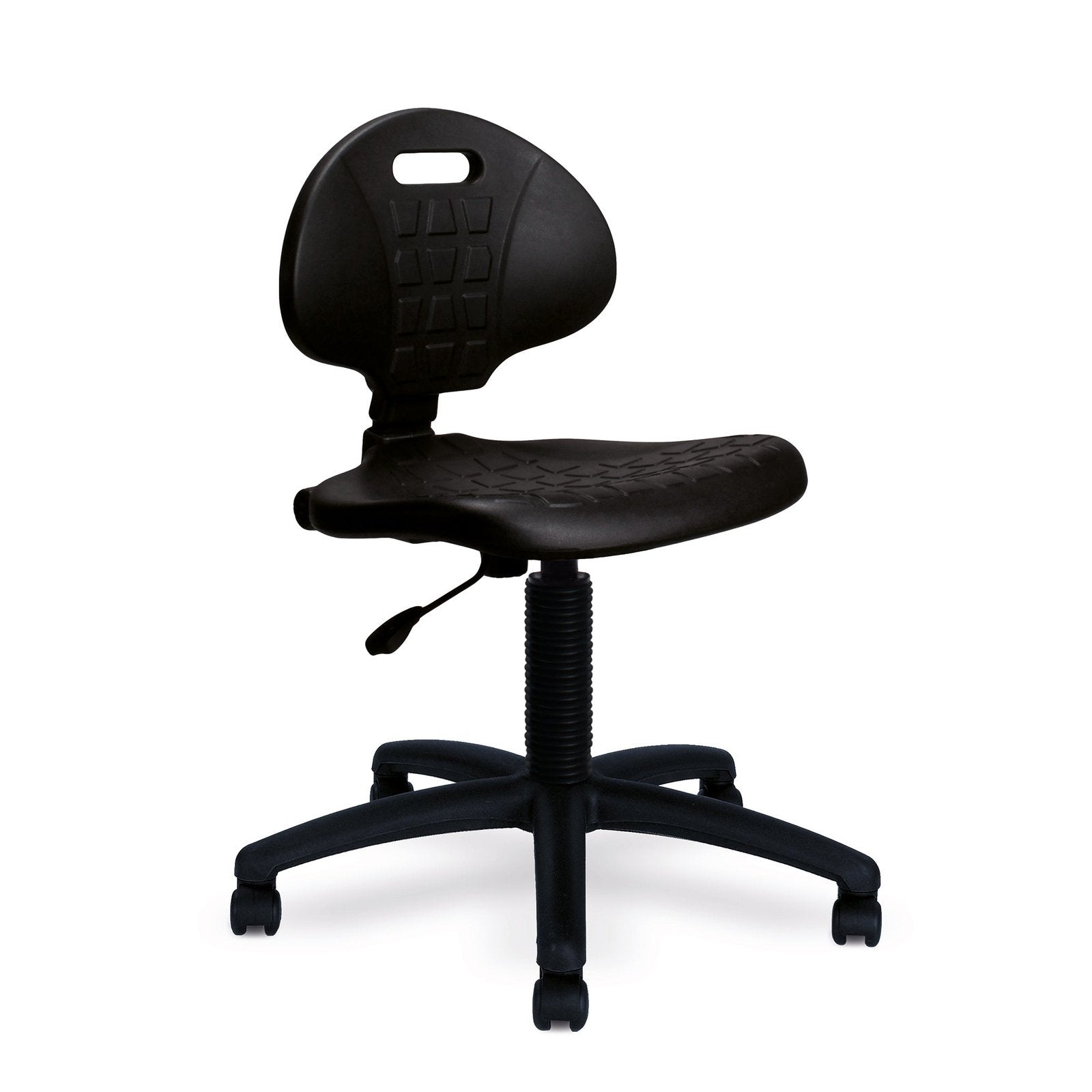 Polyurethane Operators Chair with Spring Loaded Backrest Mechanism - Office Products Online