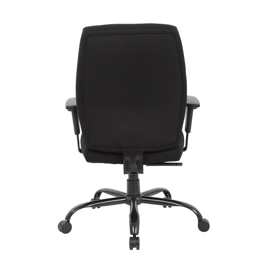 Porter bariatric operator chair with black fabric seat and back - Office Products Online