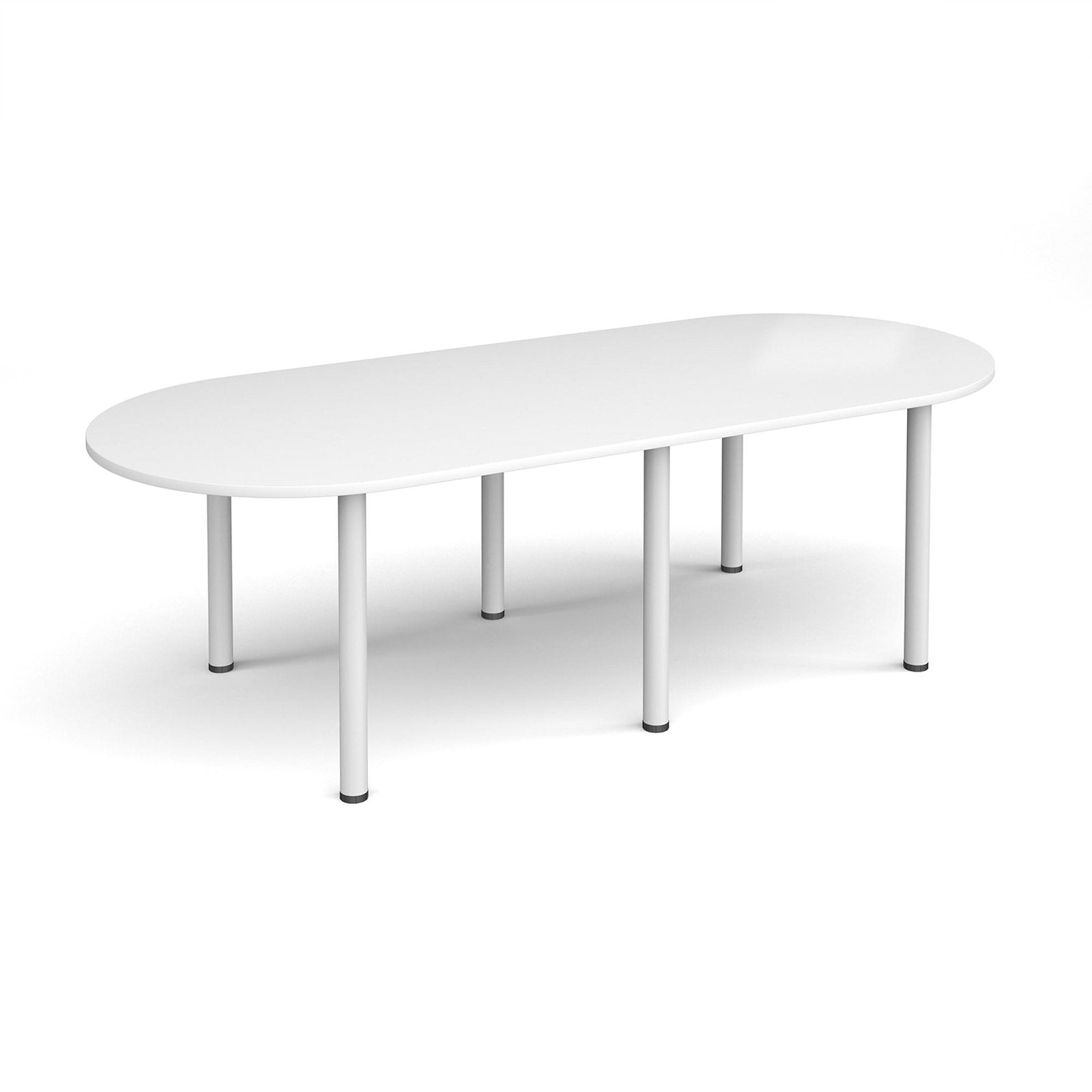 Radial end meeting table 2400mm x 1000mm - Office Products Online