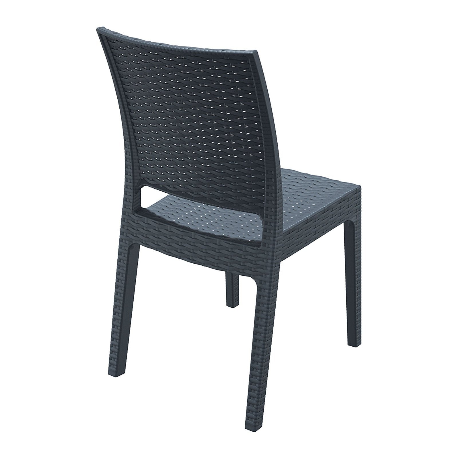 Rattan Style Poly Chair - Office Products Online