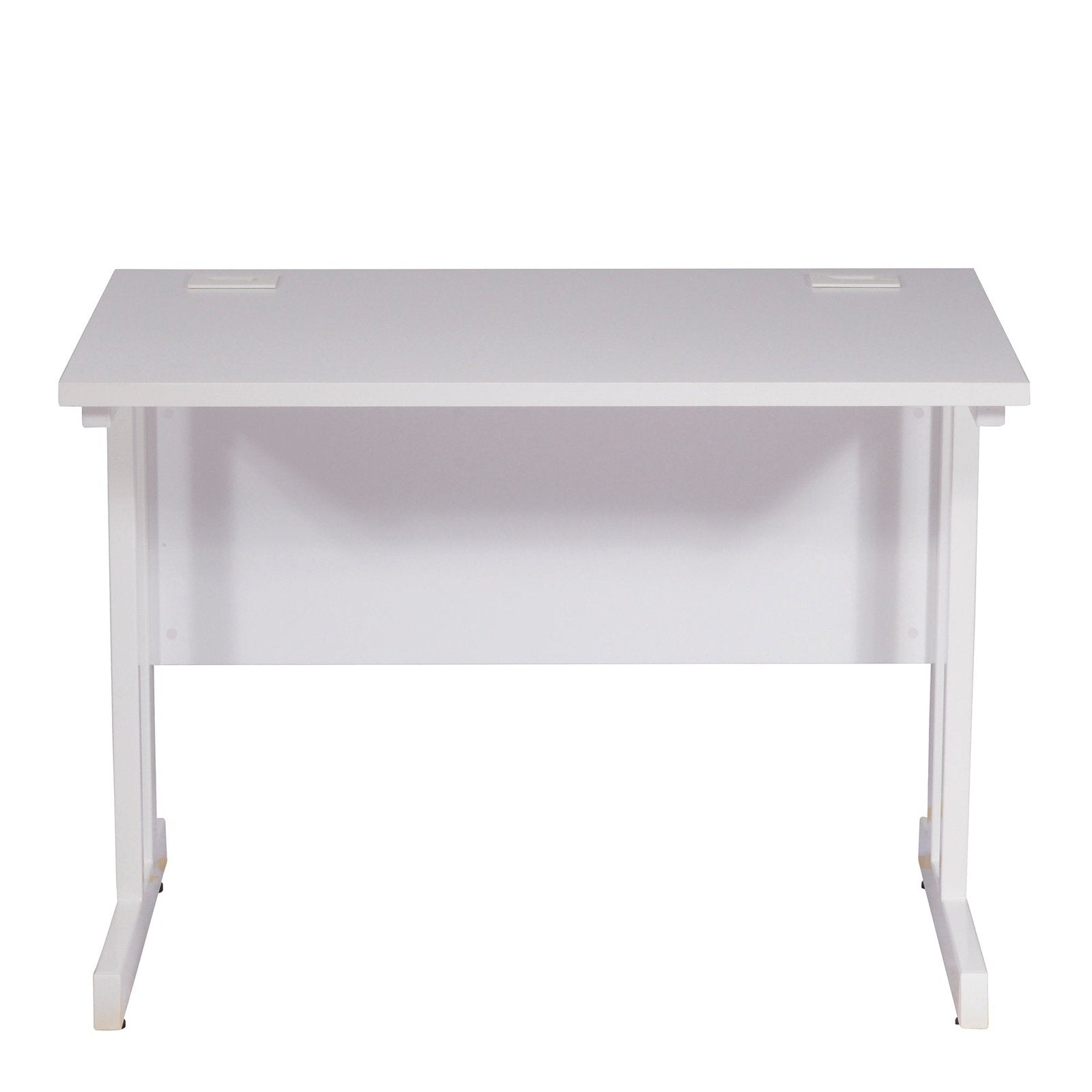 Rectangular Desk - 1000mm Wide with Cable Management & Modesty Panel - Office Products Online