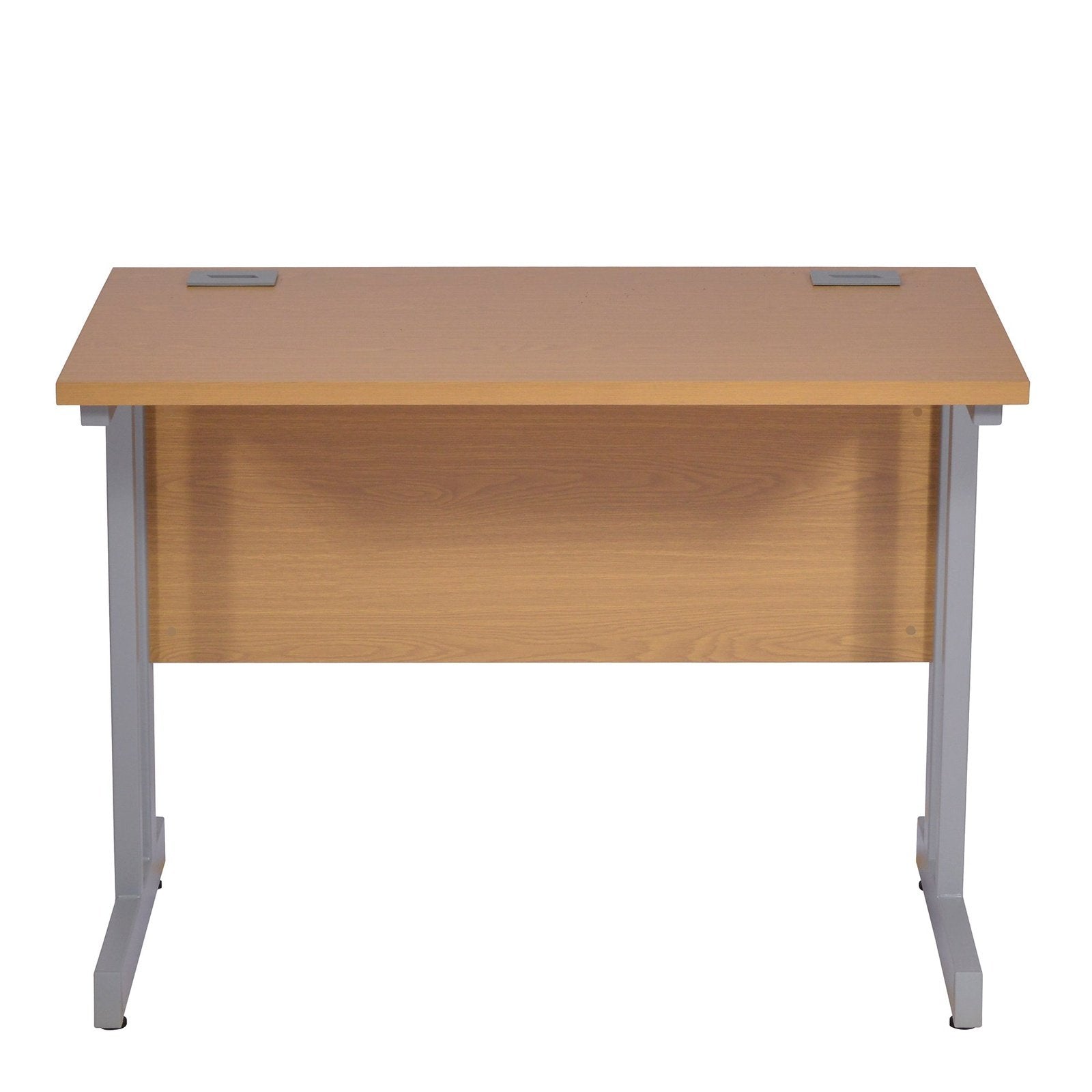 Rectangular Desk - 1000mm Wide with Cable Management & Modesty Panel - Office Products Online