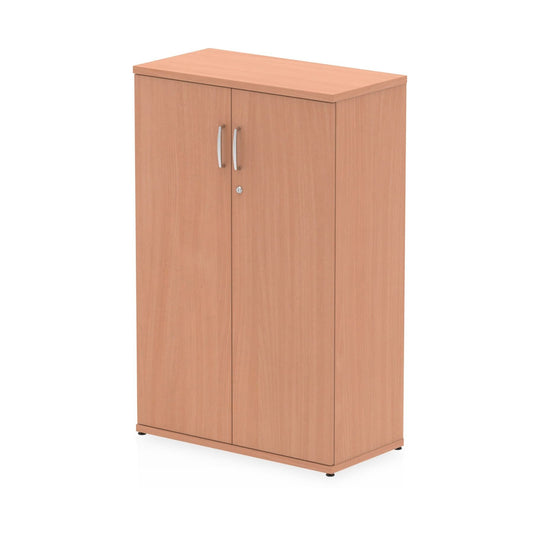 Impulse MFC Cupboard - Self-Assembly, 4 Sizes, 5-Year Guarantee, Adjustable Shelves, Lockable Doors - 800mm W x 400mm D (43-92kg)