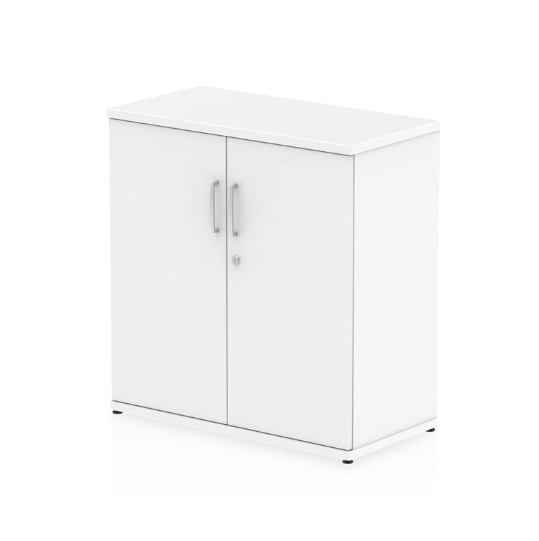 Impulse MFC Cupboard - Self-Assembly, 4 Sizes, 5-Year Guarantee, Adjustable Shelves, Lockable Doors - 800mm W x 400mm D (43-92kg)