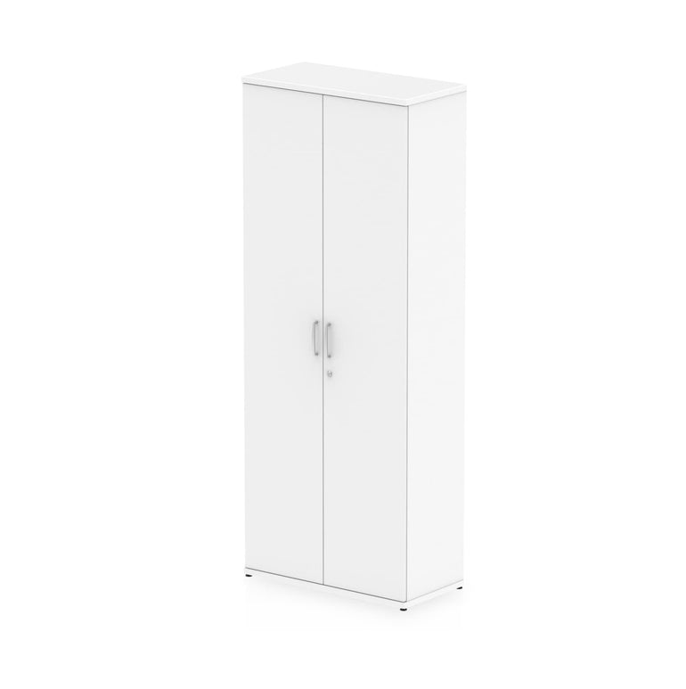 Impulse MFC Cupboard - Self-Assembly, 4 Sizes, 5-Year Guarantee, Adjustable Shelves, Lockable Doors - 800mm W x 400mm D (43-92kg)