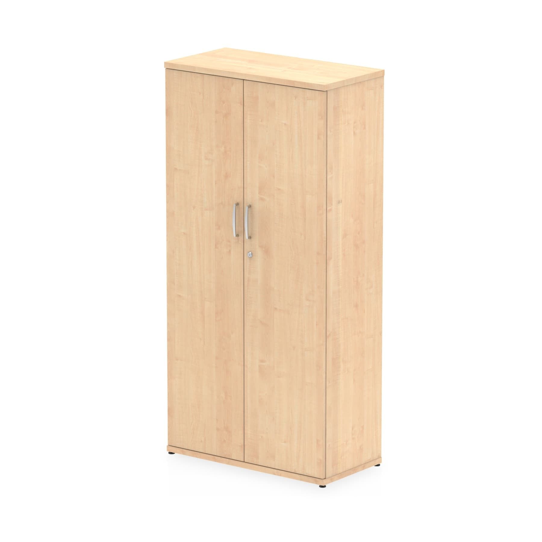 Impulse MFC Cupboard - Self-Assembly, 4 Sizes, 5-Year Guarantee, Adjustable Shelves, Lockable Doors - 800mm W x 400mm D (43-92kg)