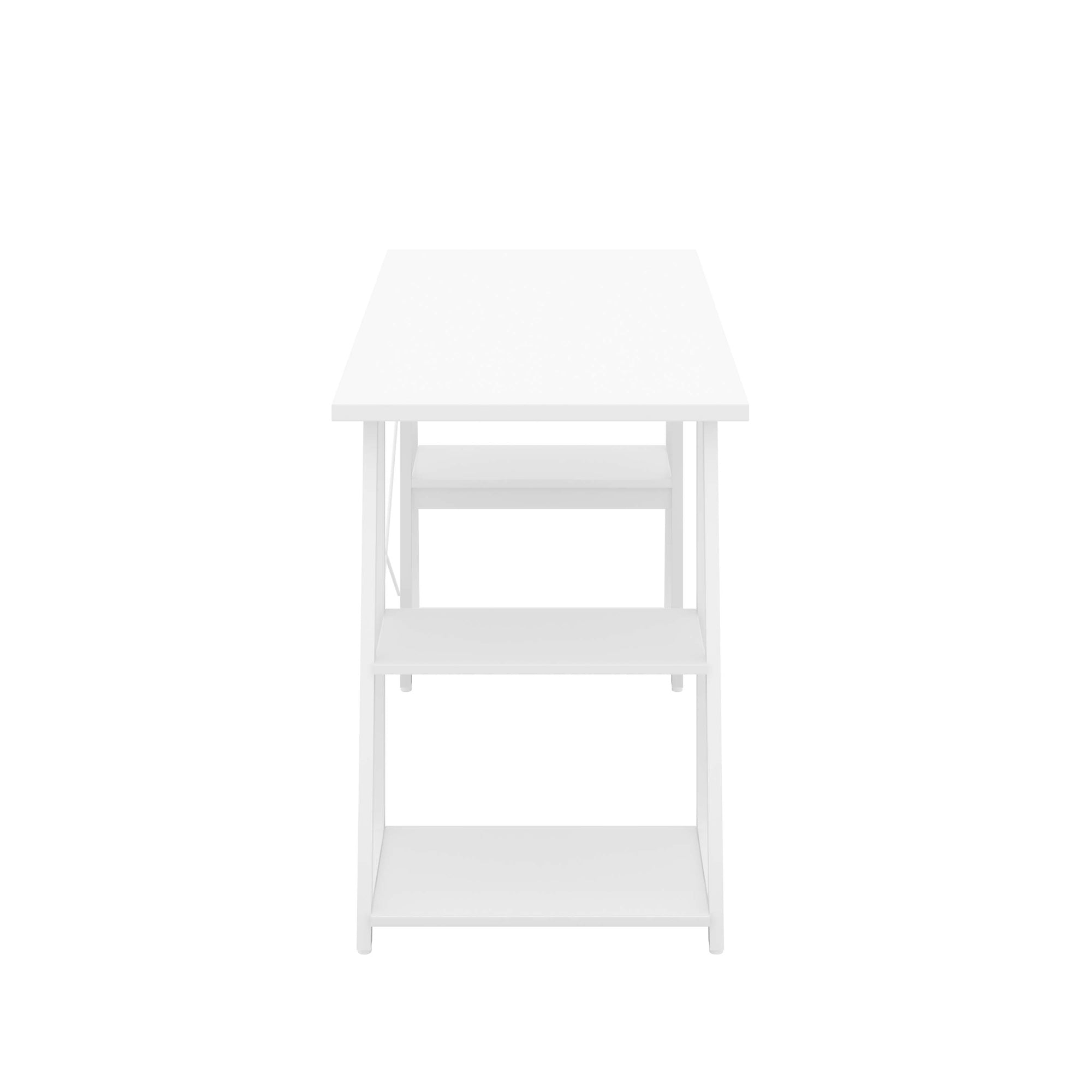 Odell Desk With A-Frame Shelves