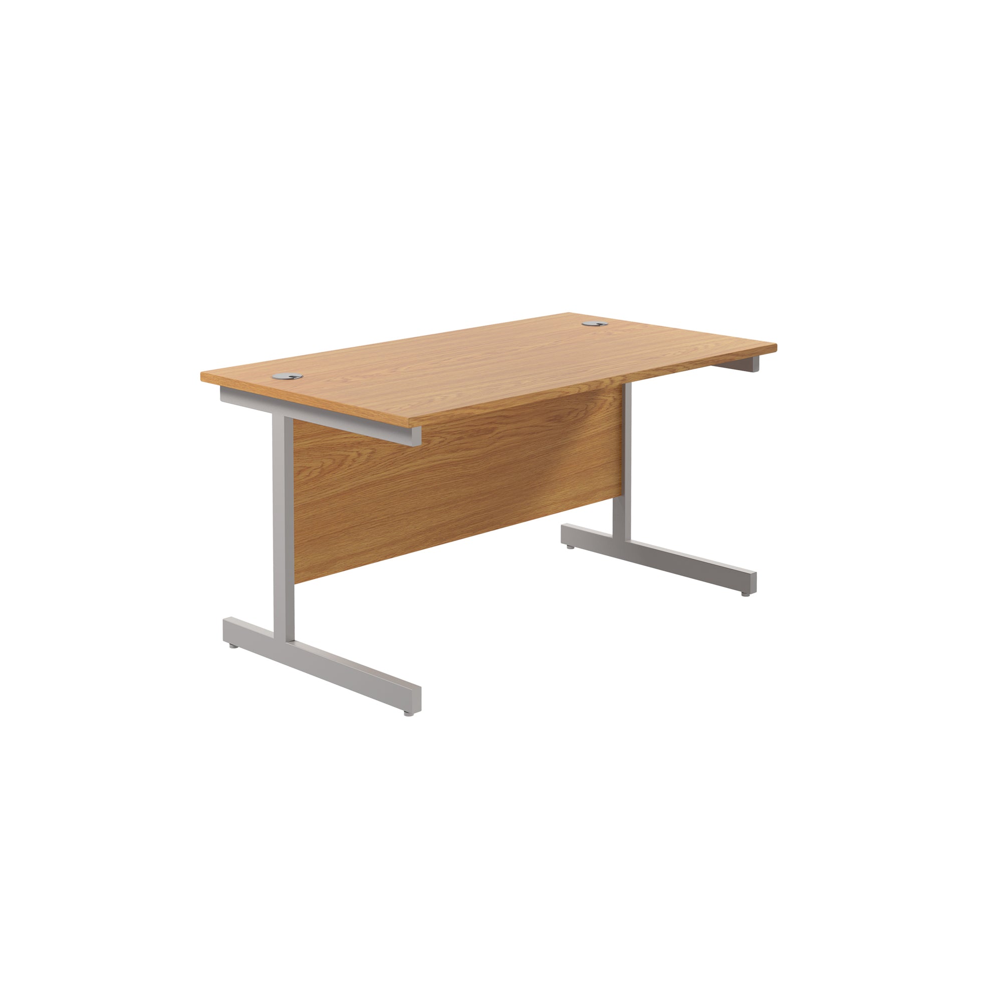 Single Upright Straight 1200mm Desk & Mobile Pedestal