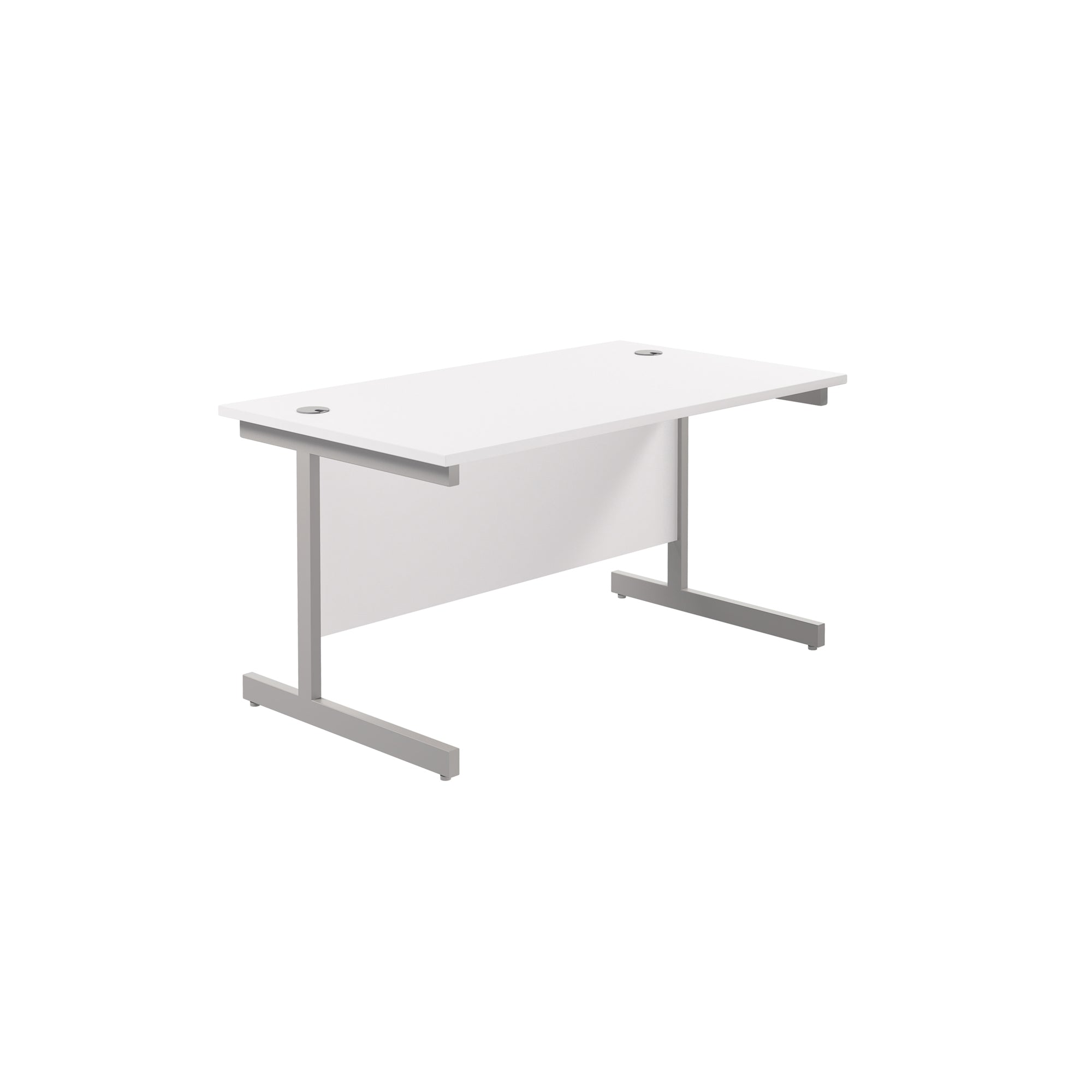 Single Upright Straight 1200mm Desk & Mobile Pedestal