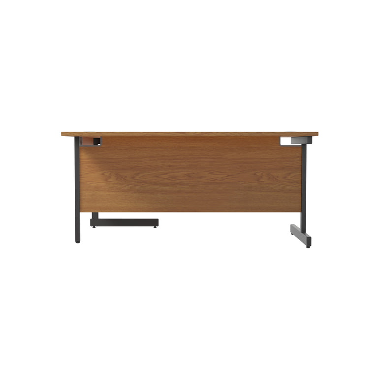 Single Upright Right Hand 1800mm Crescent Desk