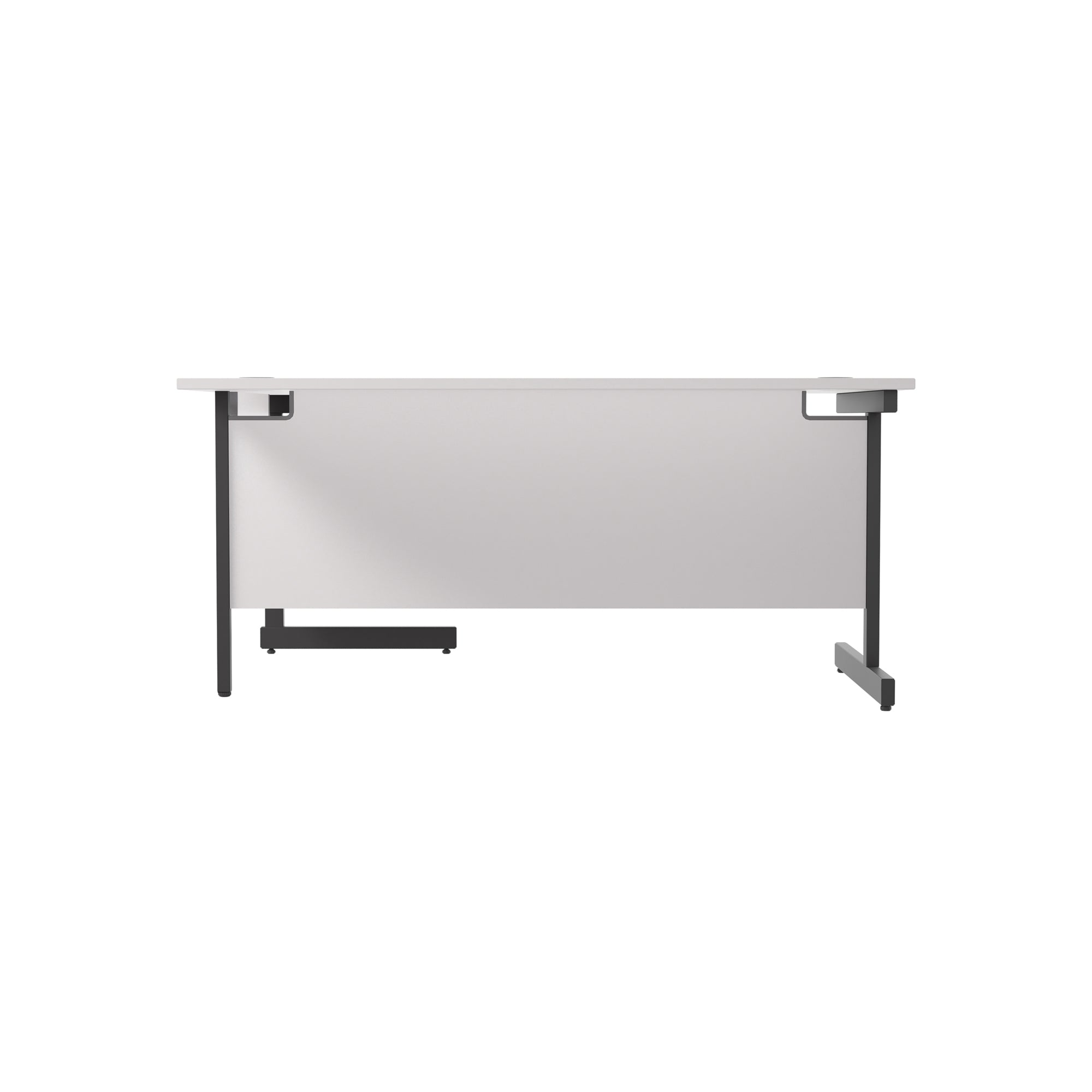 Single Upright Right Hand 1800mm Crescent Desk