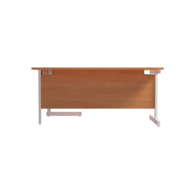 Single Upright Right Hand 1800mm Crescent Desk