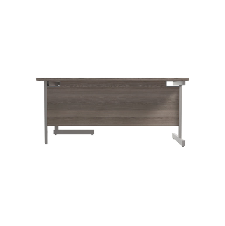 Single Upright Right Hand 1800mm Crescent Desk