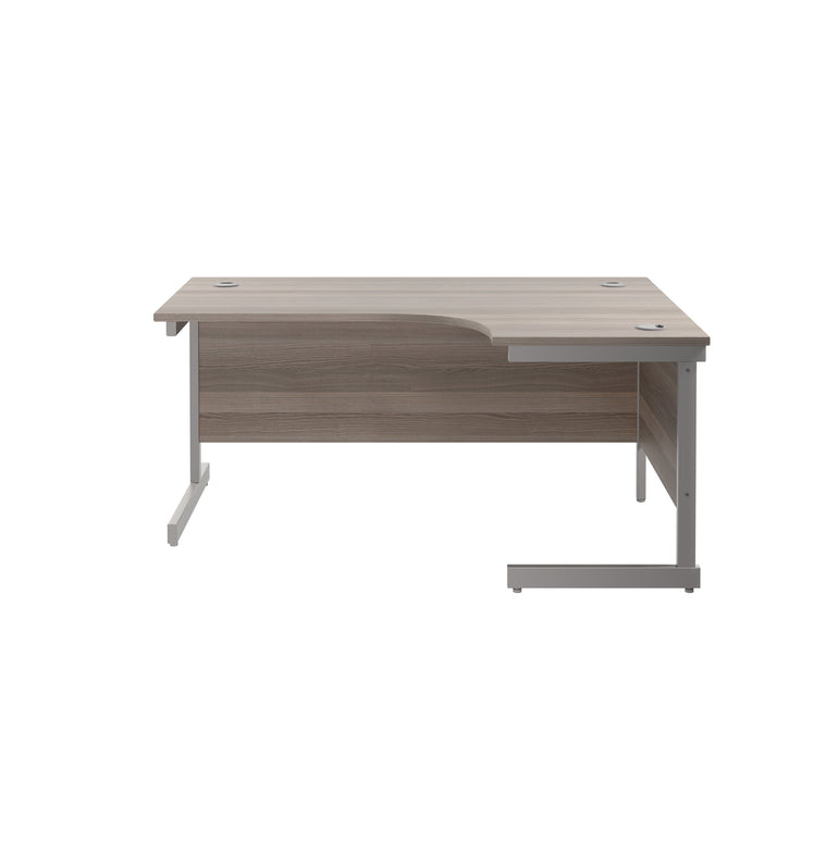 Single Upright Right Hand 1800mm Crescent Desk