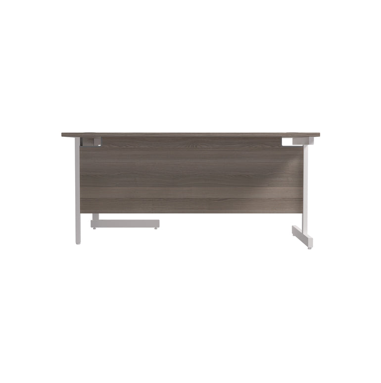 Single Upright Right Hand 1800mm Crescent Desk